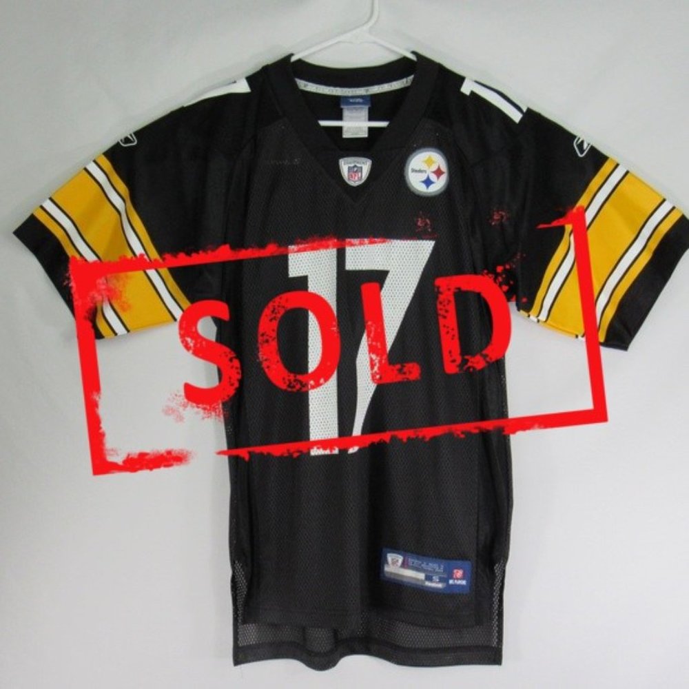 Reebok NFL Pittsburgh Steelers Wallace #17 Jersey - Picture 1 of 10